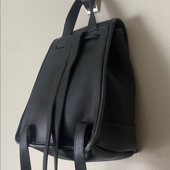 Coach Black Leather Mini Day Backpack - Picture 6 of 14